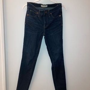 Madewell 9" High Rise Skinny Jeans